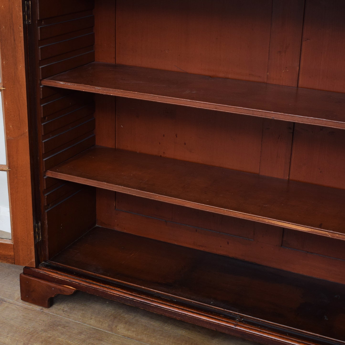 Antique Victorian Glazed Bookcase