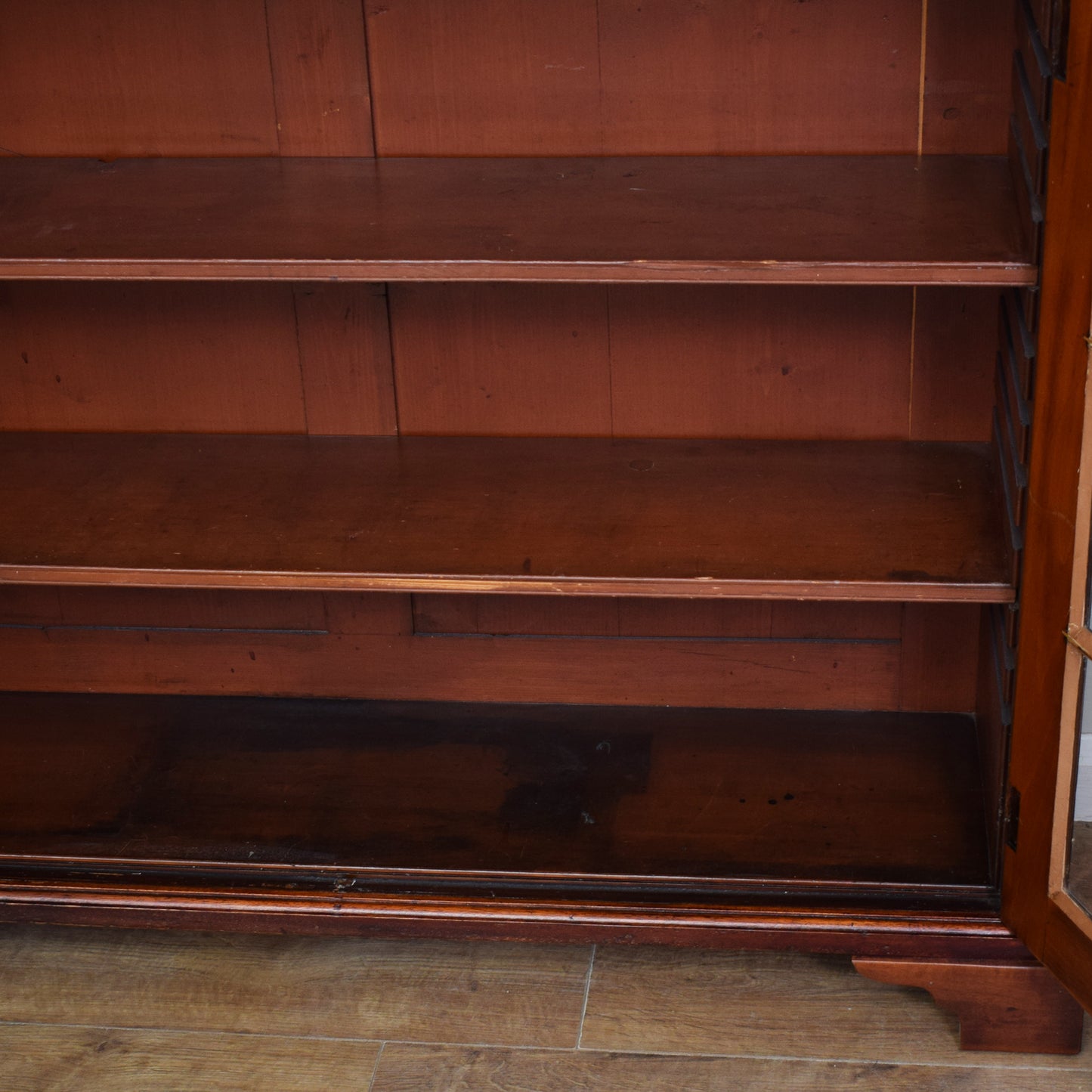 Antique Victorian Glazed Bookcase