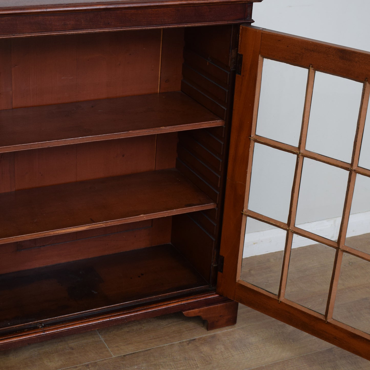 Antique Victorian Glazed Bookcase