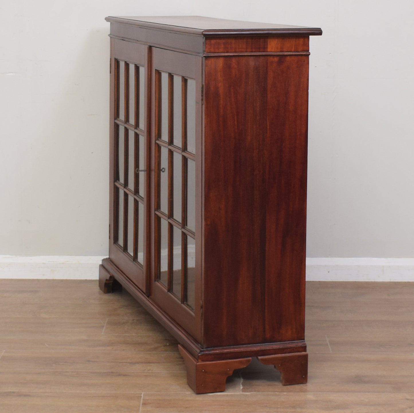 Antique Victorian Glazed Bookcase