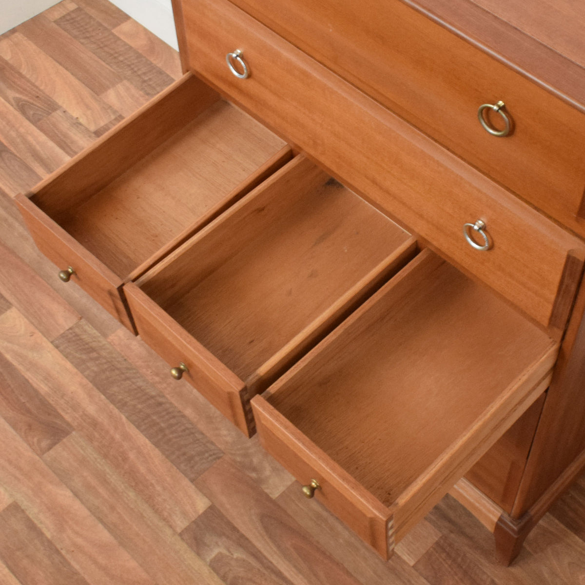 Restored Stag Chest of Drawers