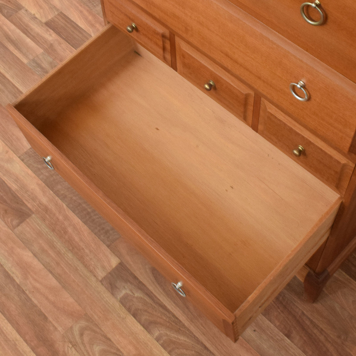 Restored Stag Chest of Drawers