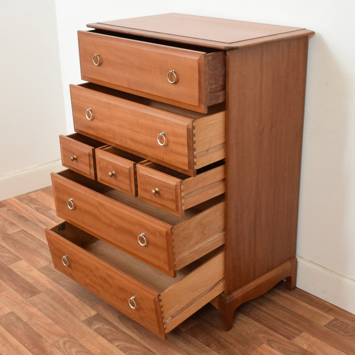 Restored Stag Chest of Drawers