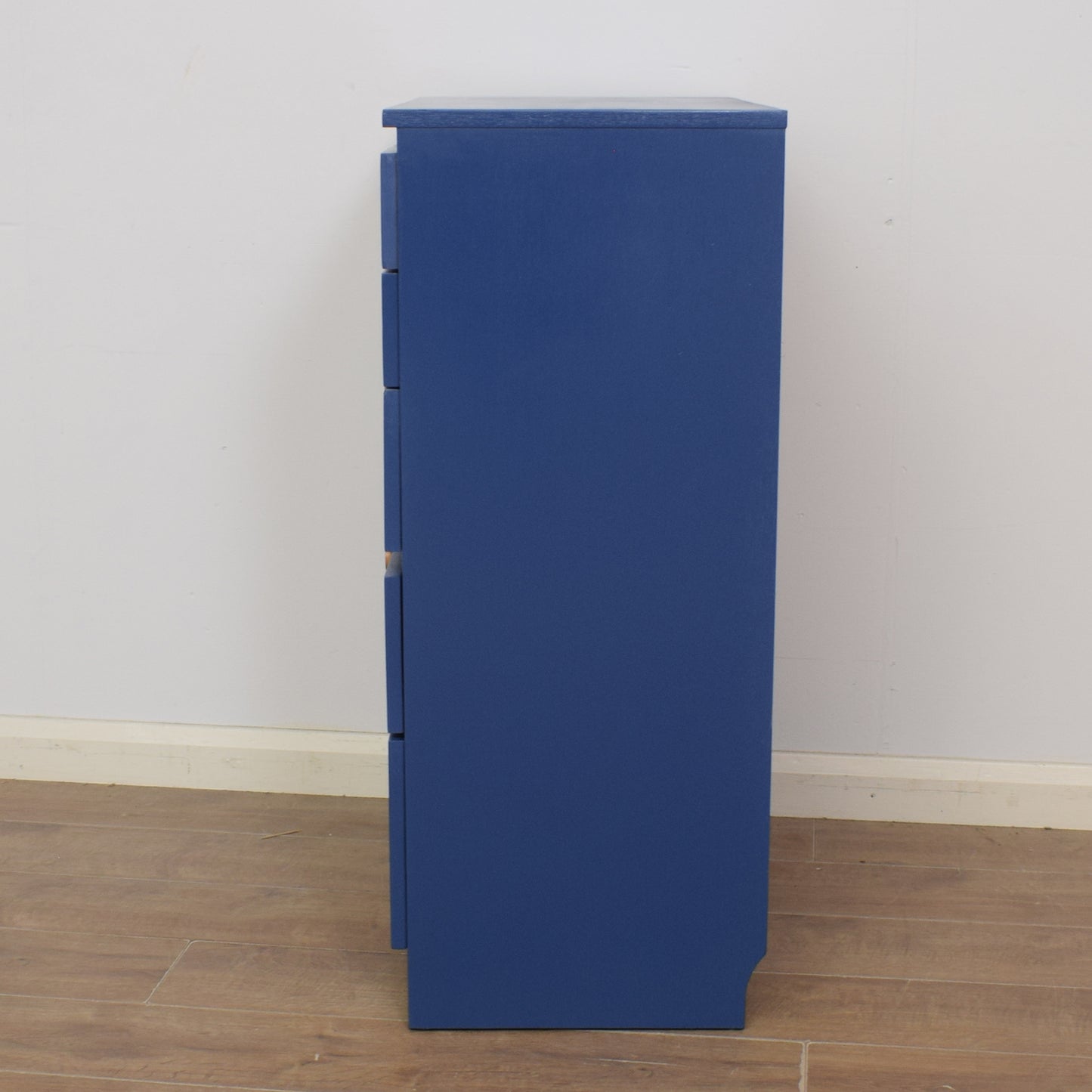 Painted Teak Veneer Chest of Drawers