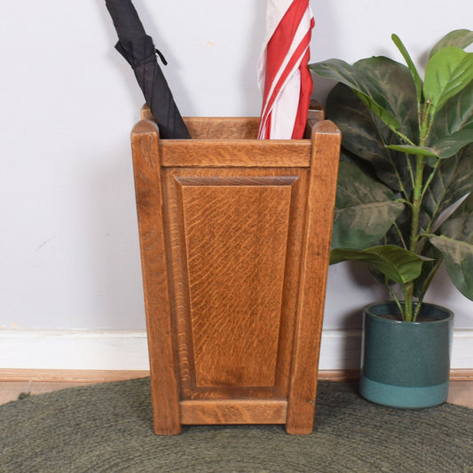 Oak Umbrella Stand