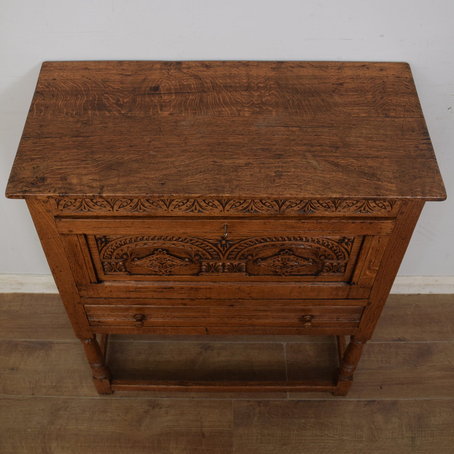 Vintage Oak Drinks Cabinet