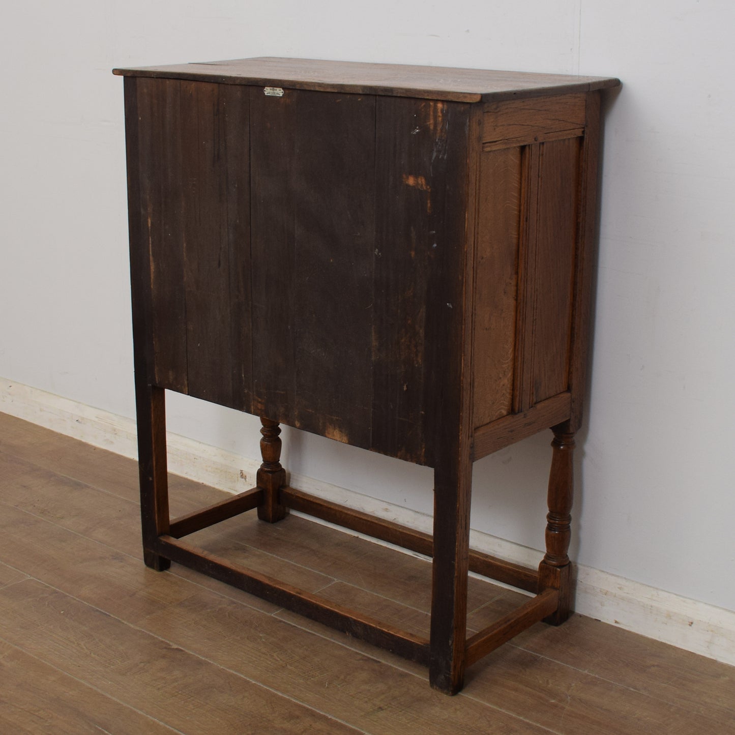 Vintage Oak Drinks Cabinet