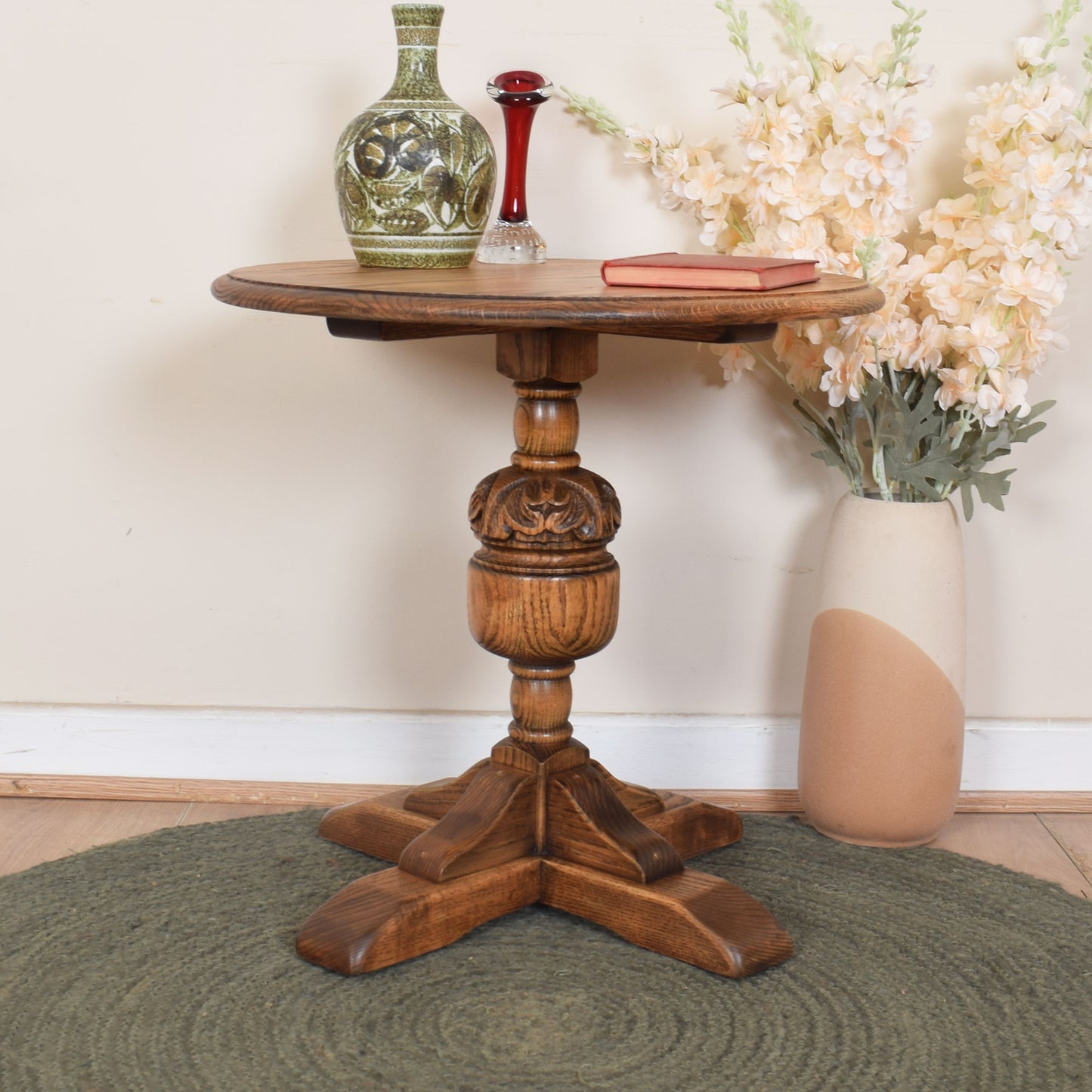 Jaycee Round Occasional Table