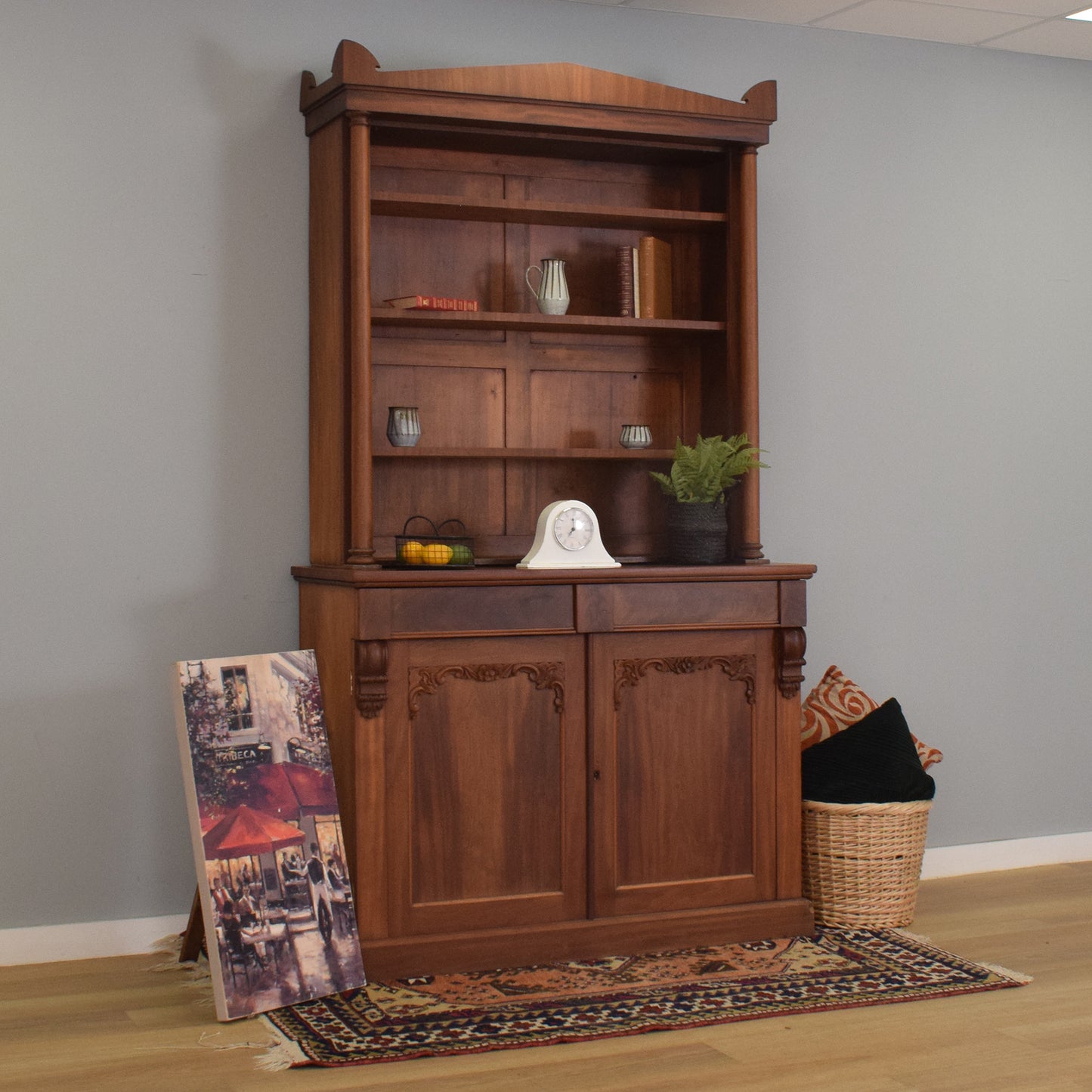 Large Mahogany Dresser
