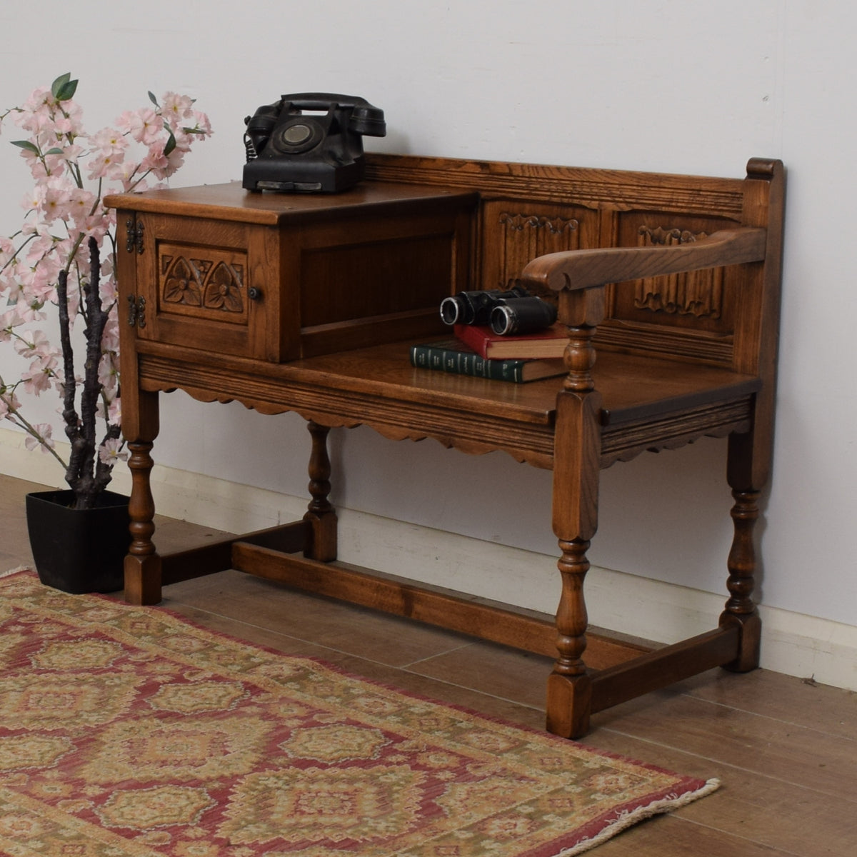 Restored Old Charm Telephone Seat