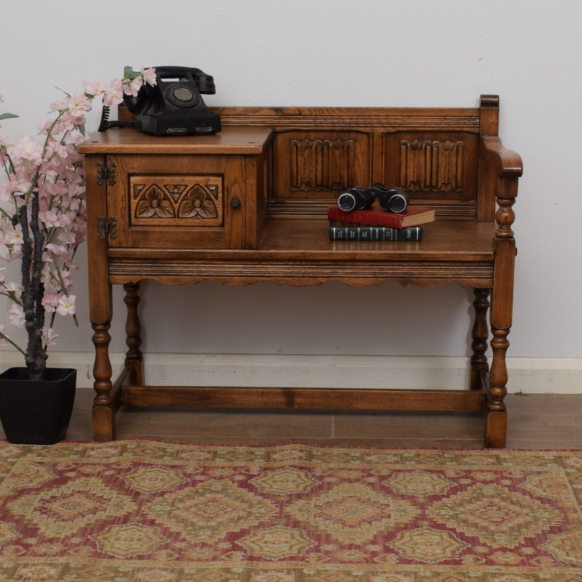 Restored Old Charm Telephone Seat