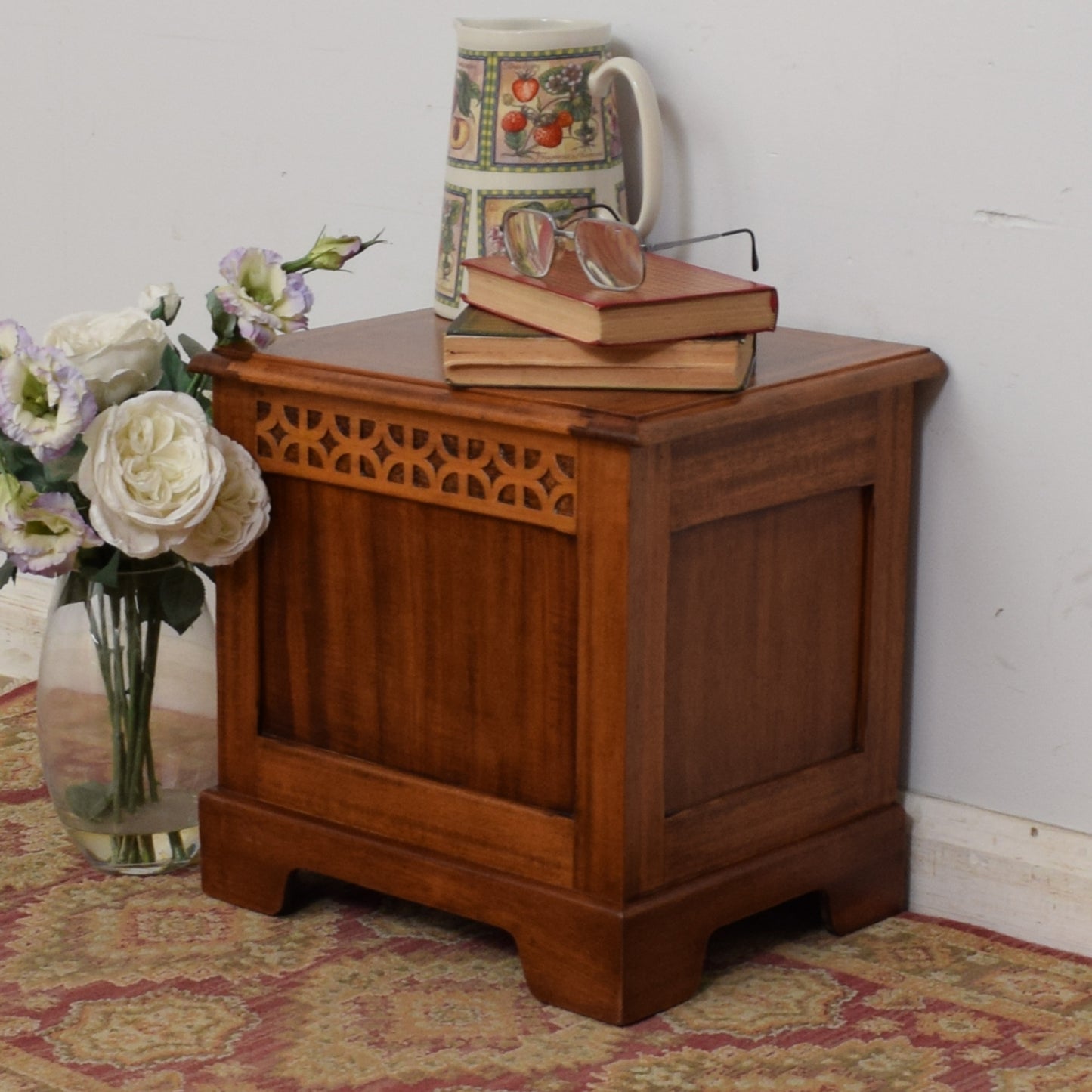 Restored Oak Coal Box