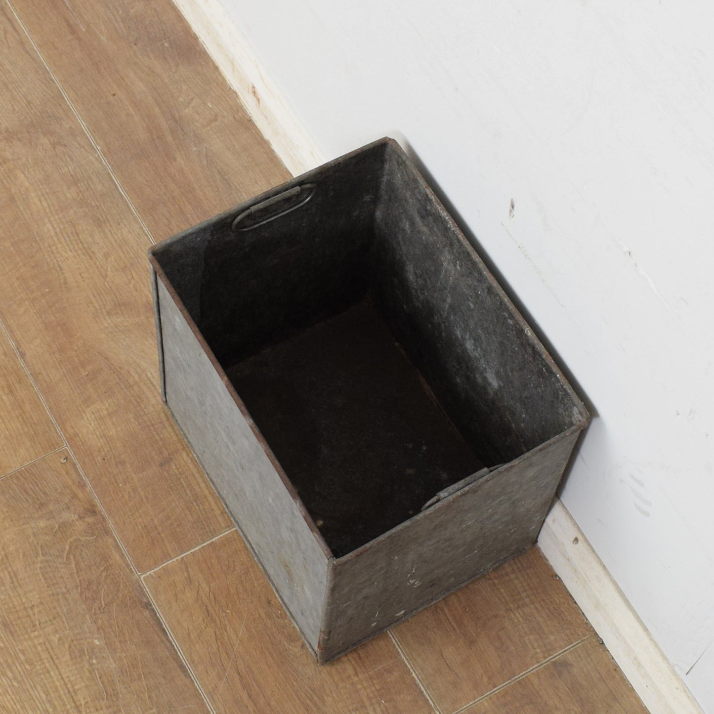 Restored Oak Coal Box