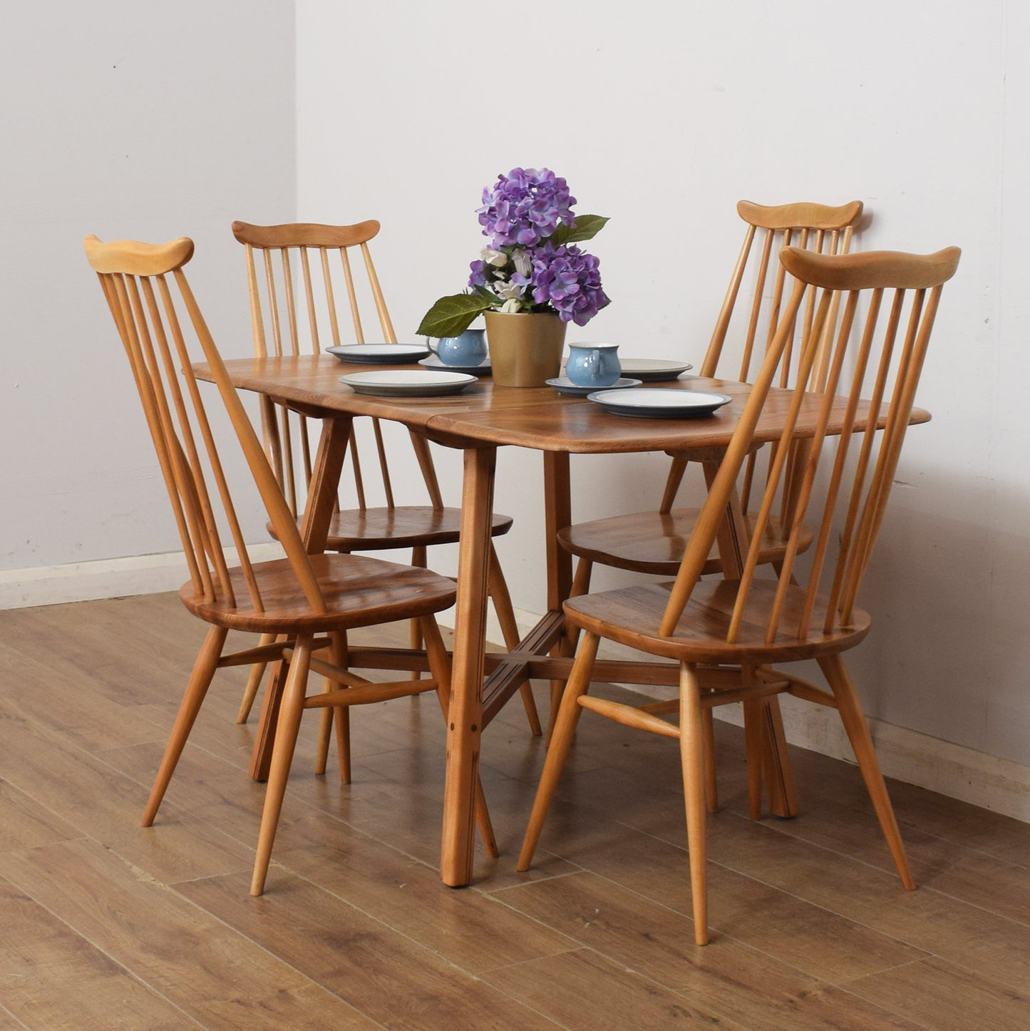 Ercol Table And Four Chairs