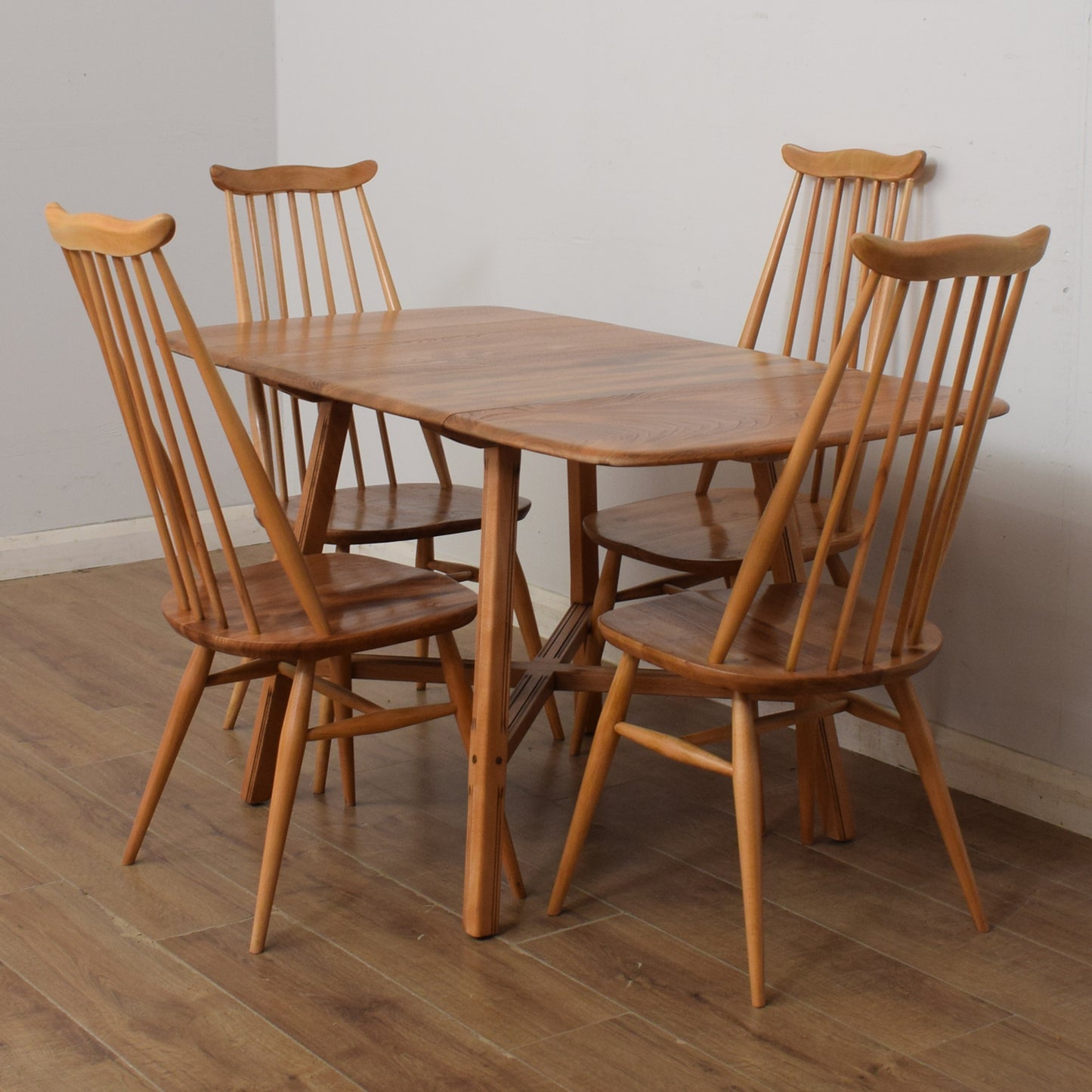 Ercol Table And Four Chairs