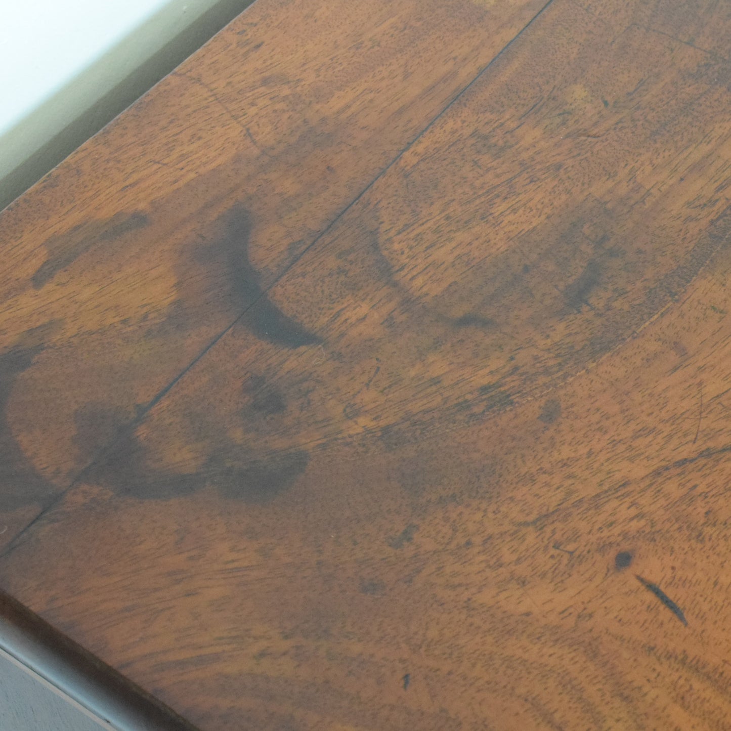 Rustic Bow Fronted Chest of Drawers