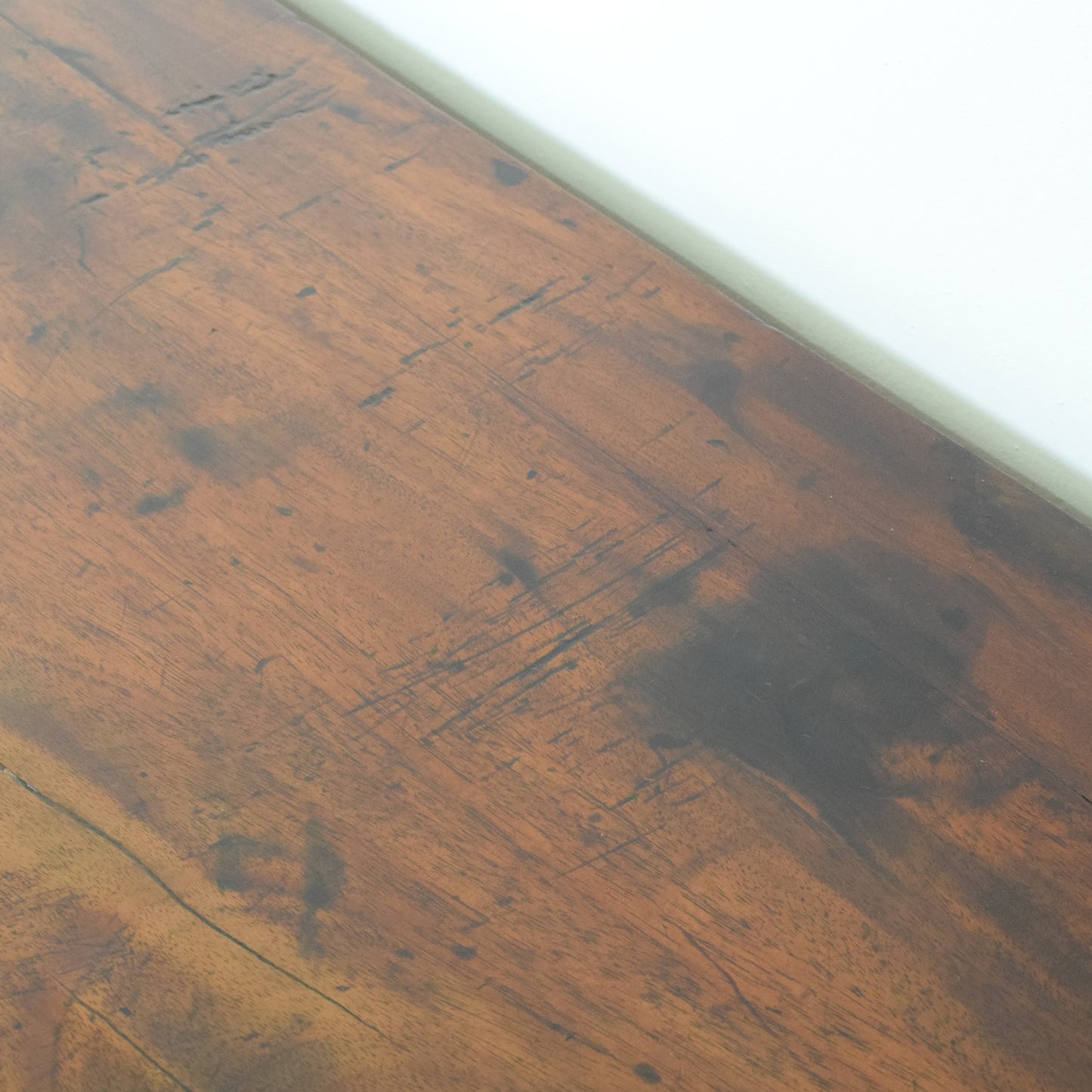 Rustic Bow Fronted Chest of Drawers