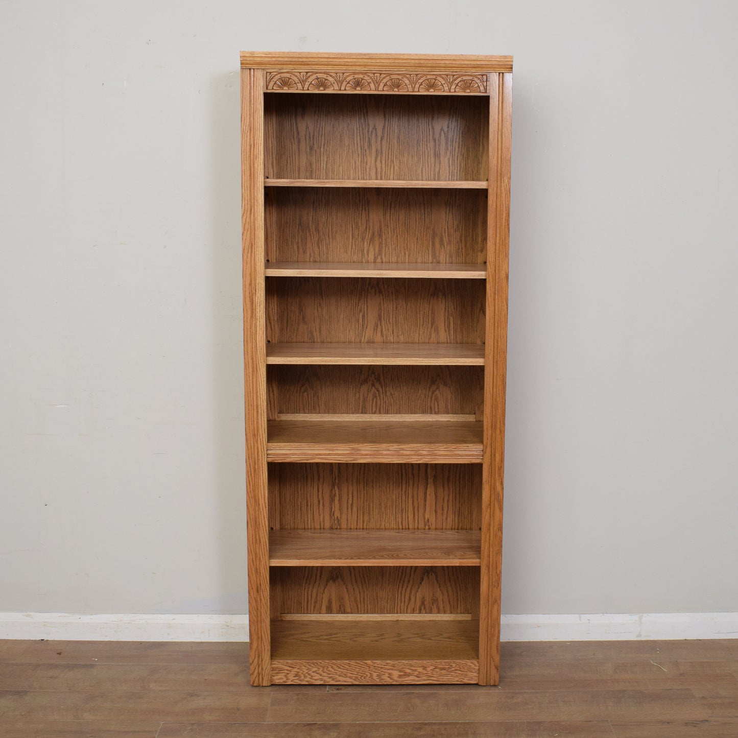 Pair of Oak Bookcases