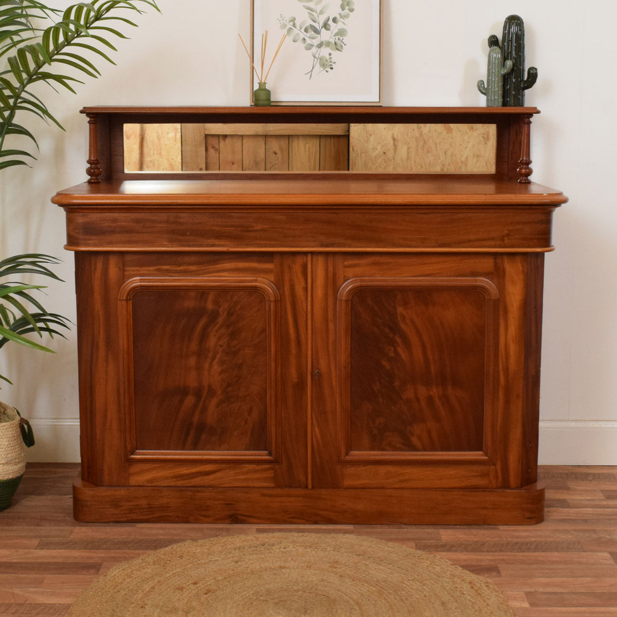 Flamed Mahogany Chiffonier