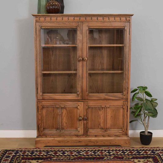 Glazed 'Ercol' Cabinet