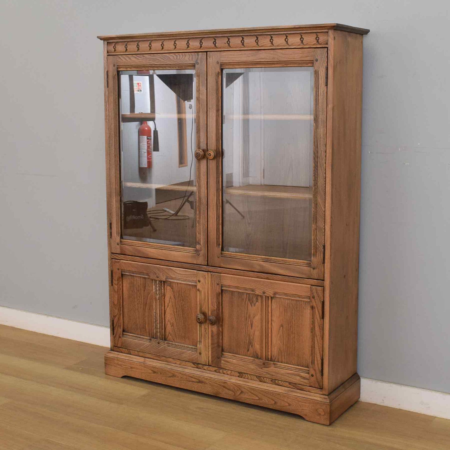 Glazed 'Ercol' Cabinet