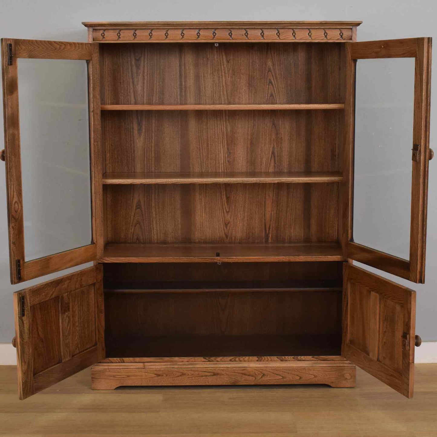 Glazed 'Ercol' Cabinet