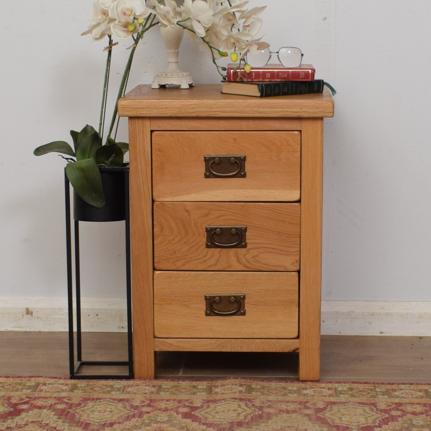 Modern Oak Bedside