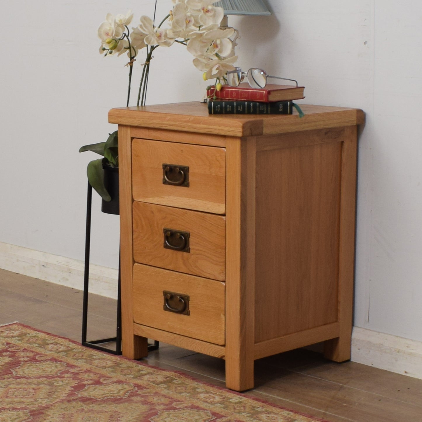 Modern Oak Bedside