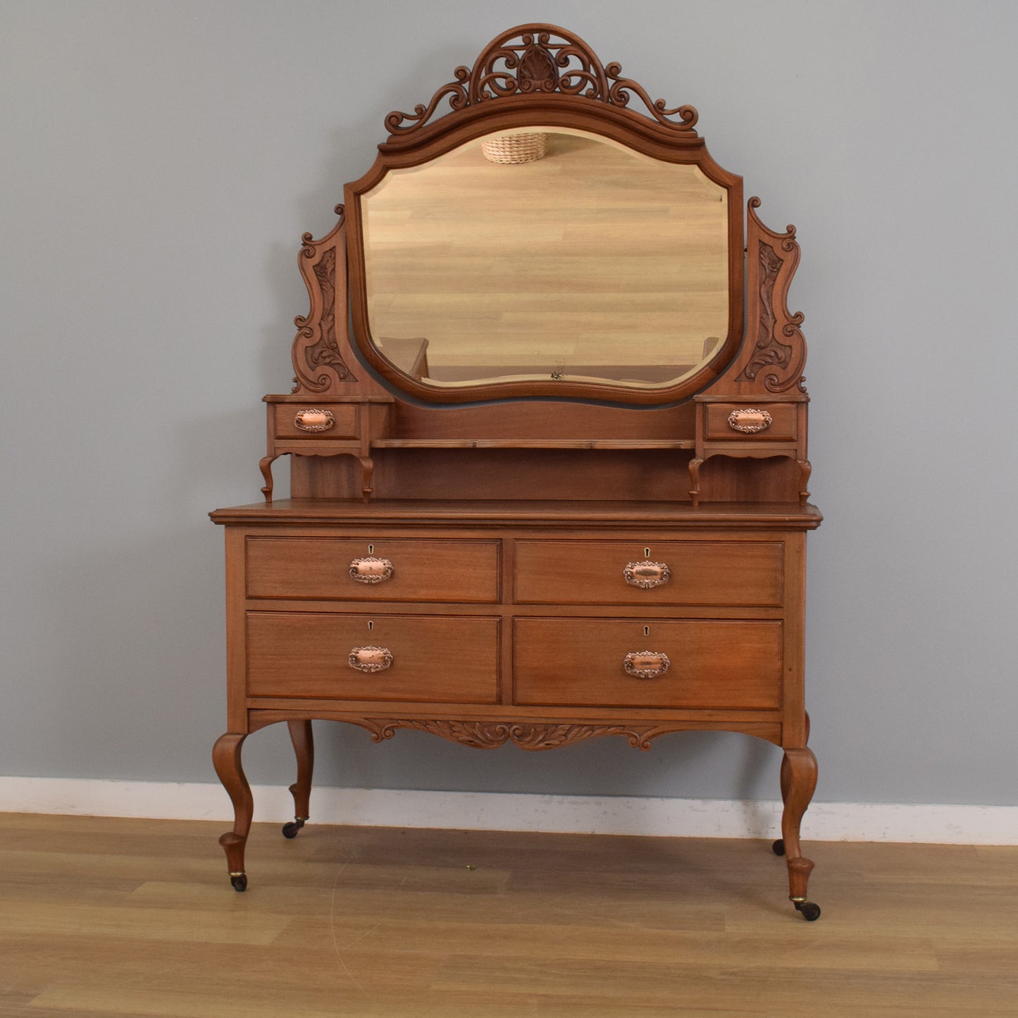 Grand Satinwood Dressing Table