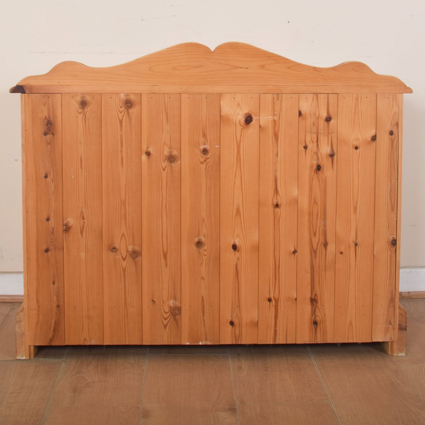 Low Pine Chest Of Drawers