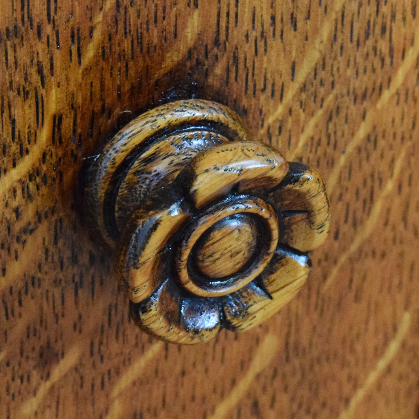 Restored Mirrored Sideboard