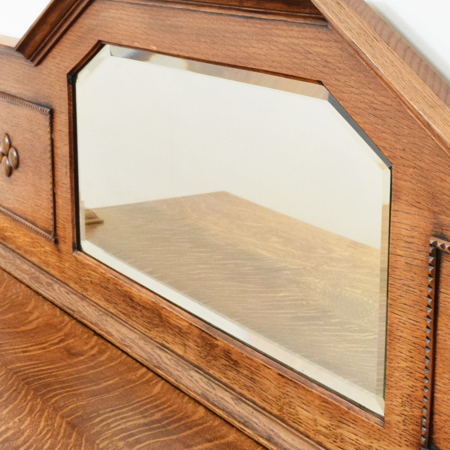 Restored Mirrored Sideboard