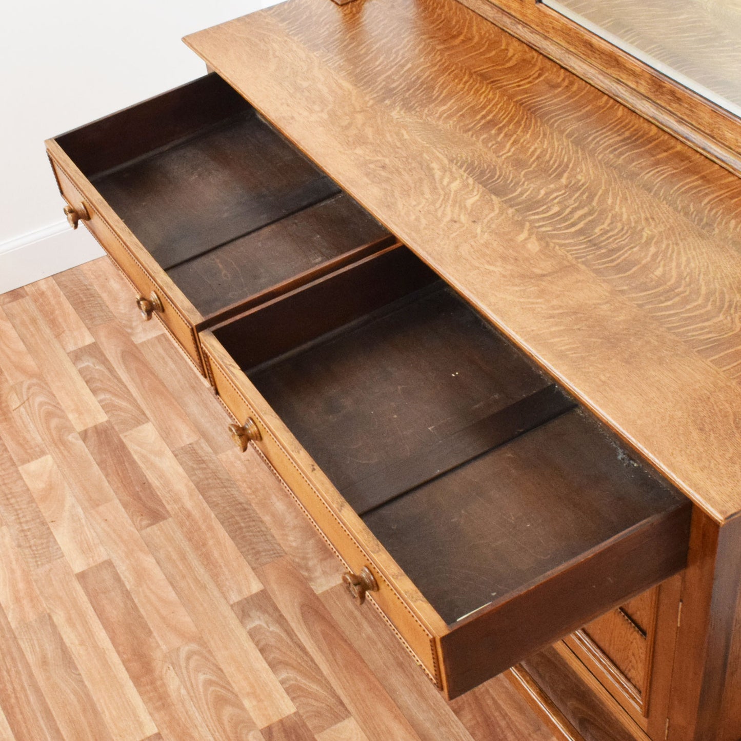 Restored Mirrored Sideboard