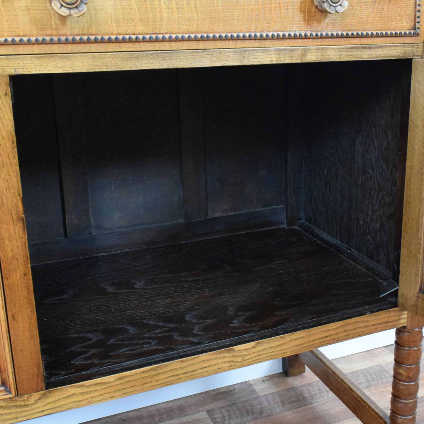 Restored Mirrored Sideboard