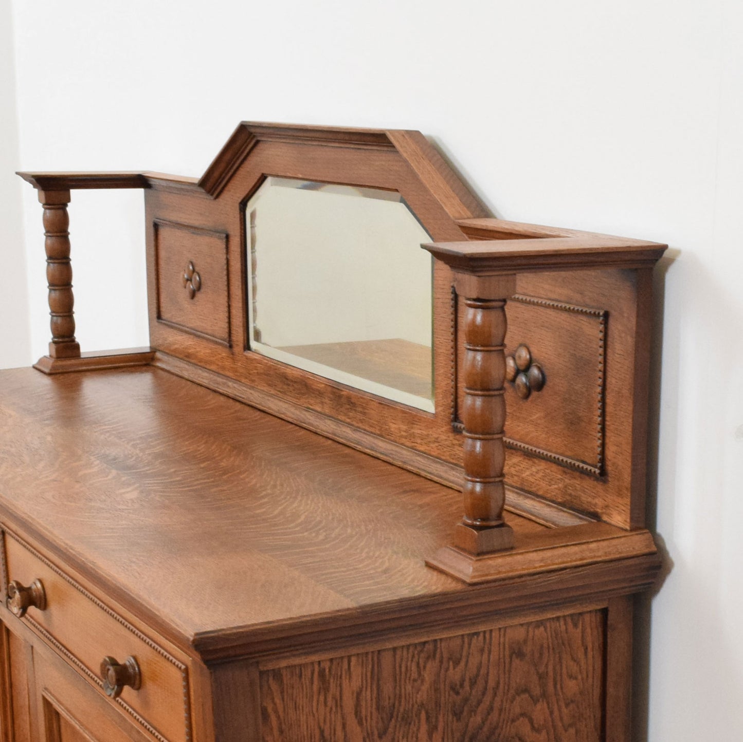 Restored Mirrored Sideboard