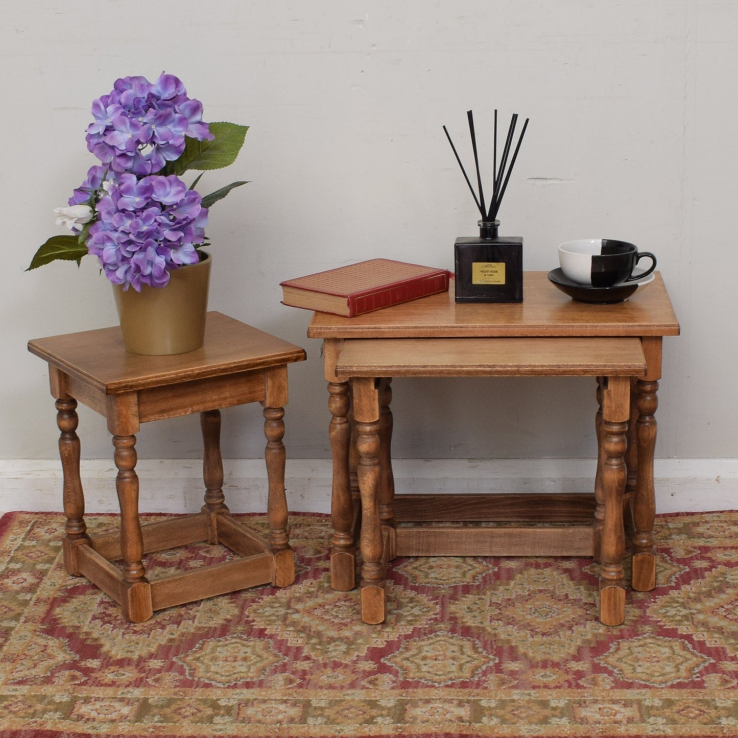 Oak Nest Of Tables