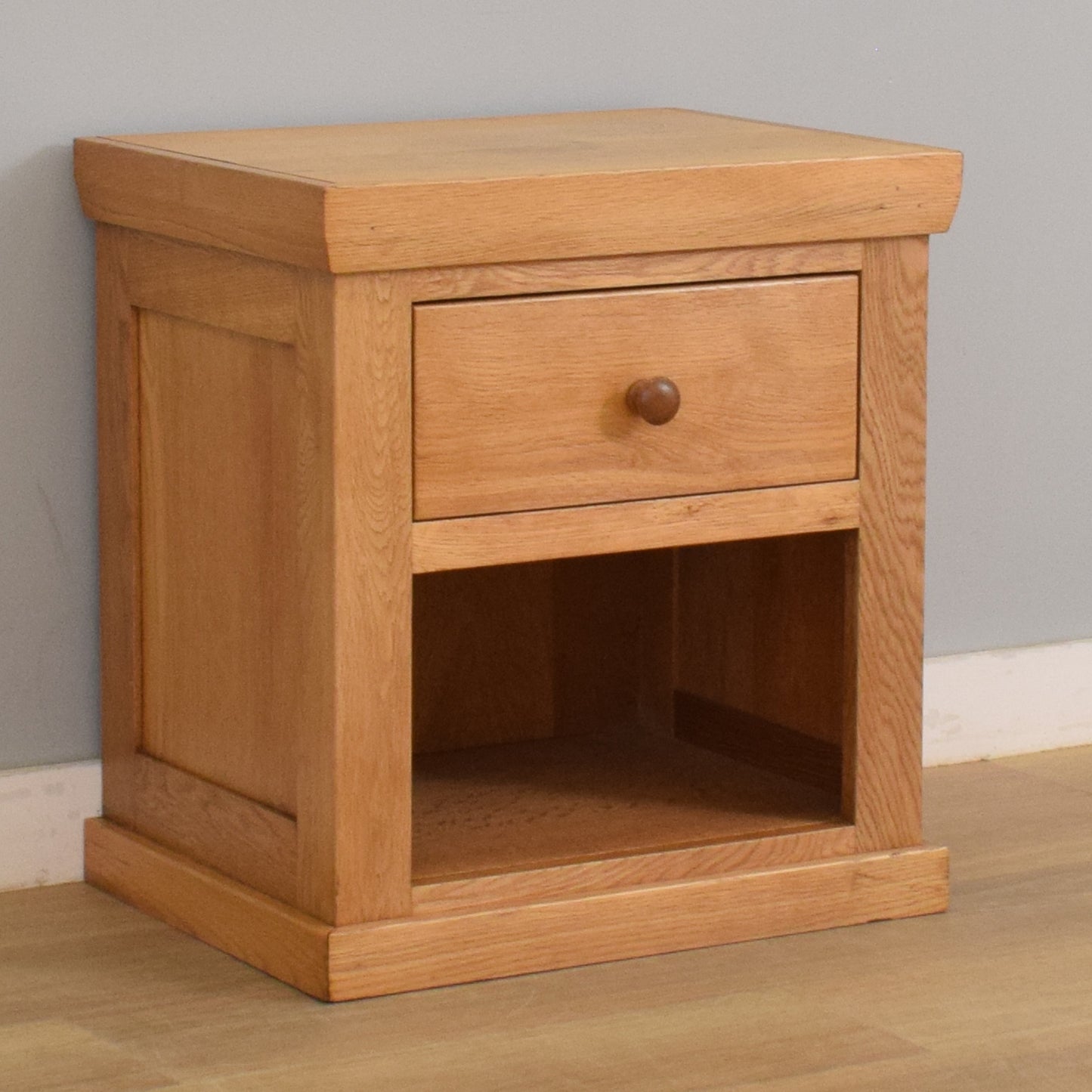 Oak Bedside Cabinet