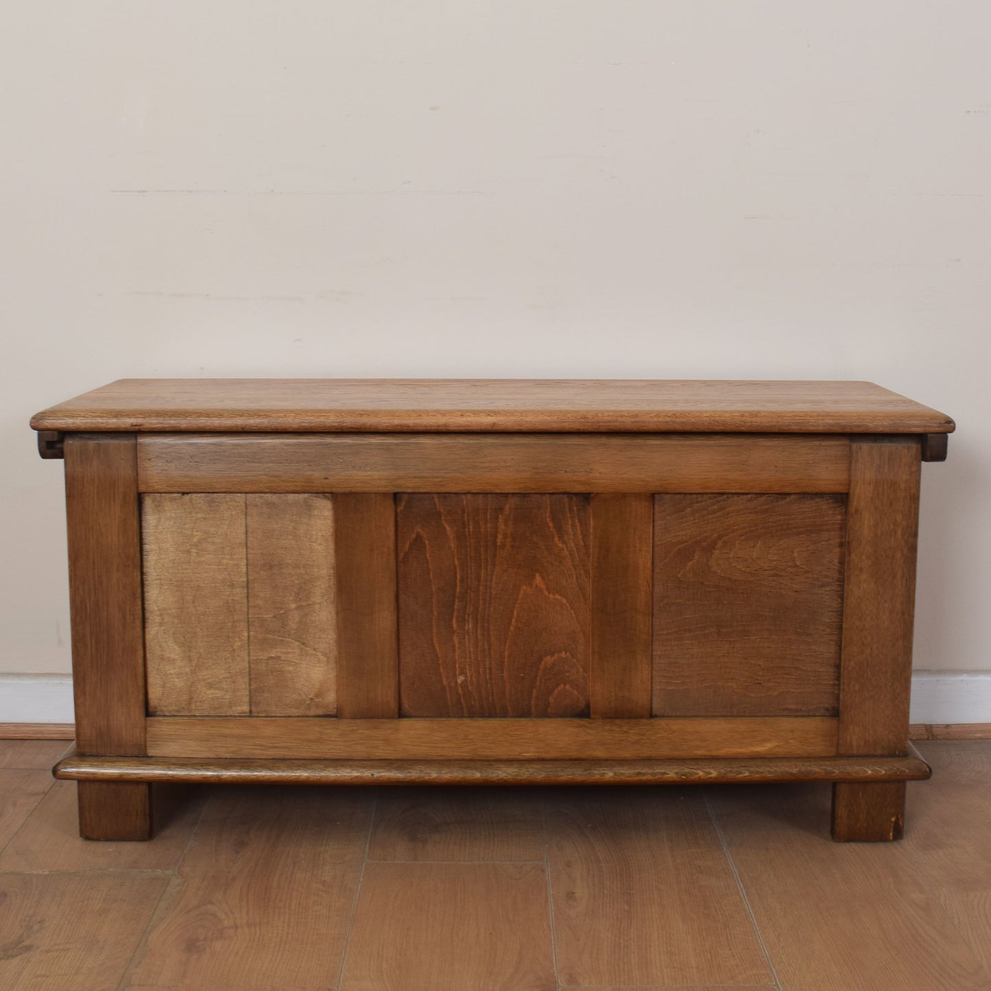 Restored Old Charm Oak Blanket Box