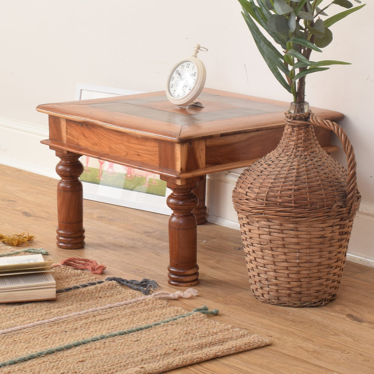 Small Tiled Coffee Table