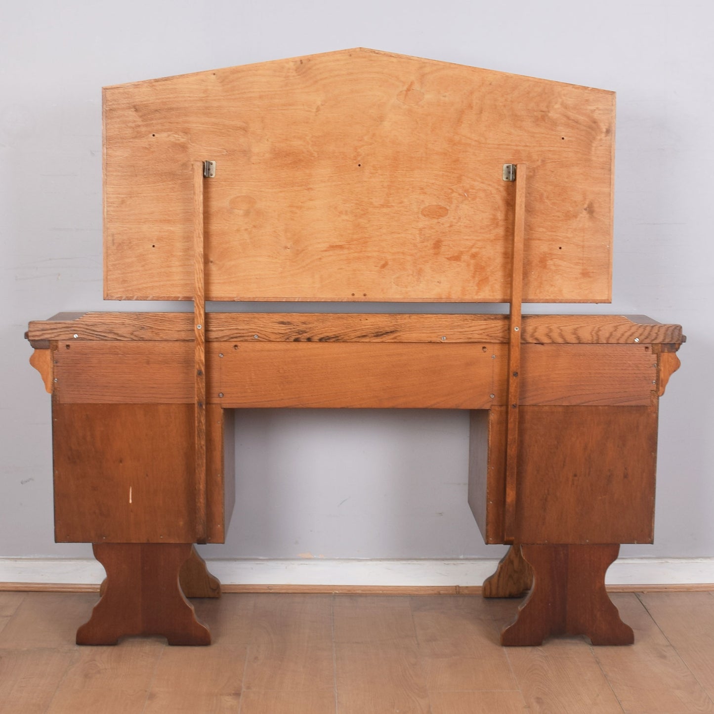 Oak Linenfold Dressing Table