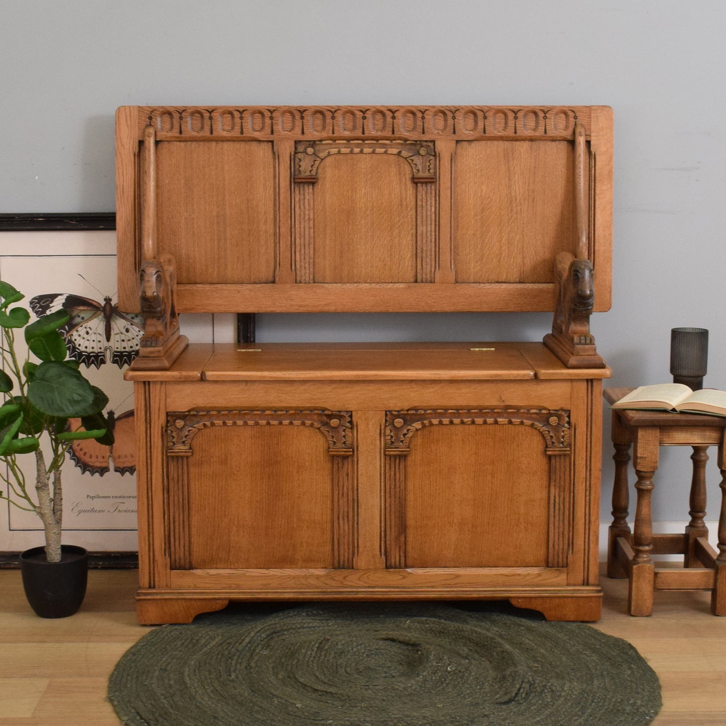 Oak Monks Bench