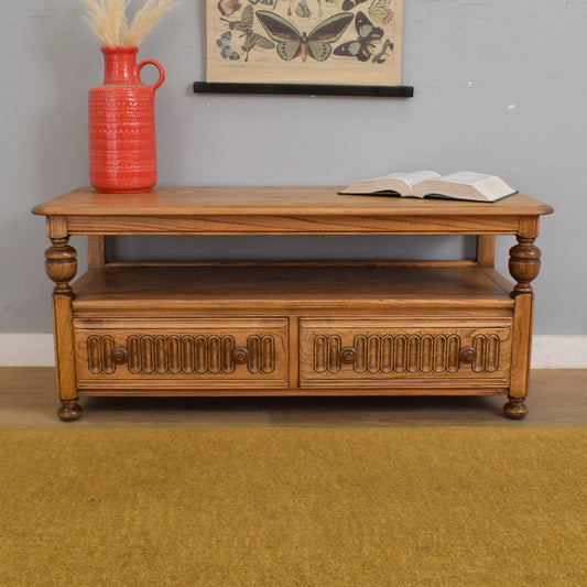Vintage Ercol 'Warwick' TV Cabinet