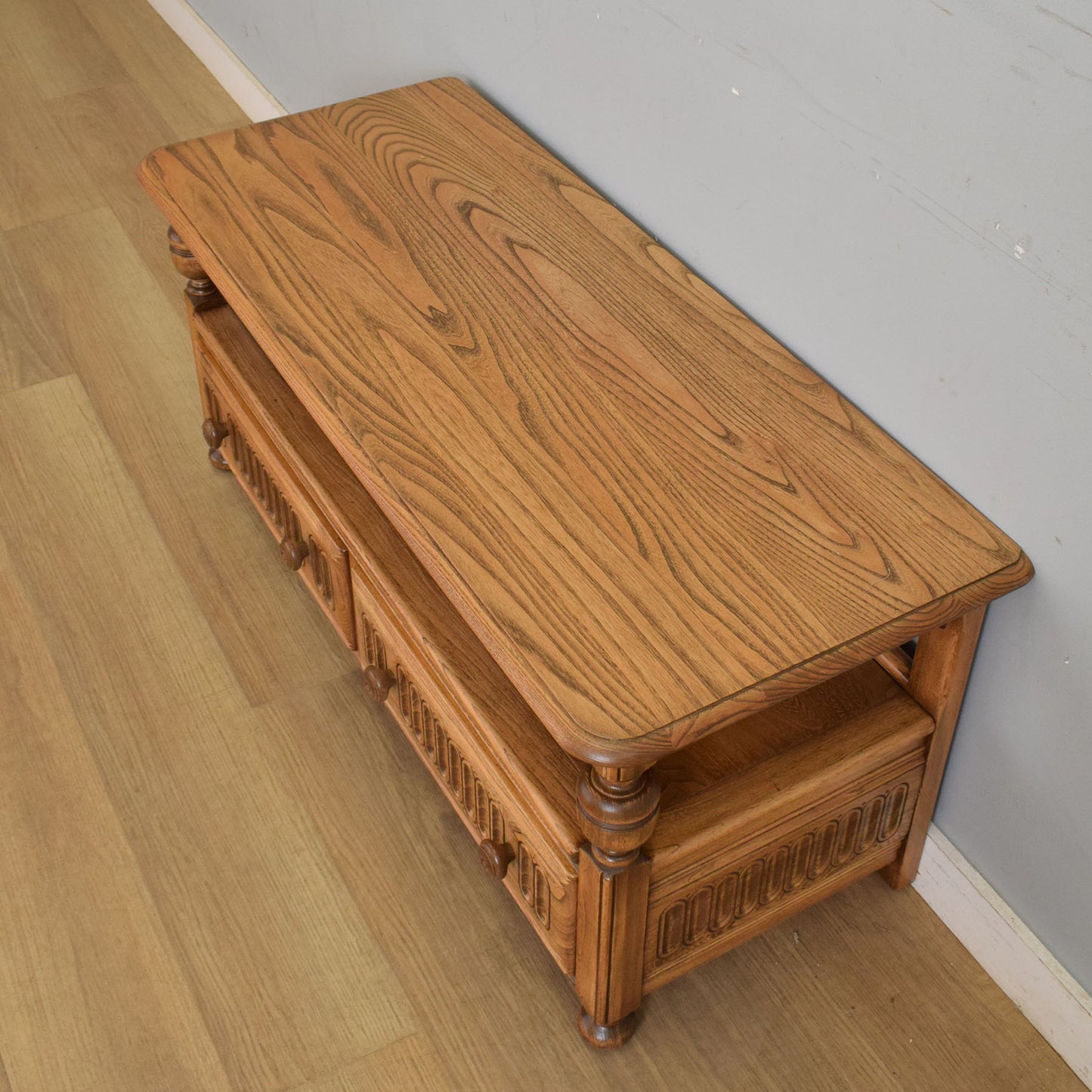 Vintage Ercol 'Warwick' TV Cabinet