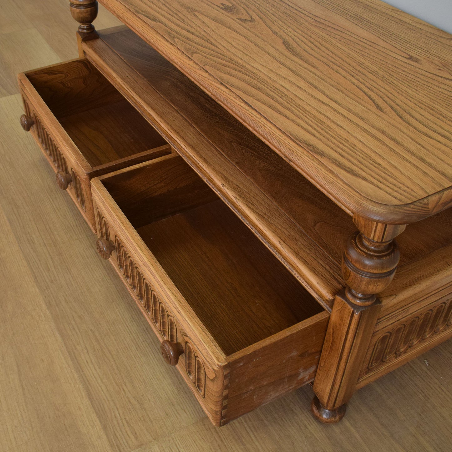 Vintage Ercol 'Warwick' TV Cabinet
