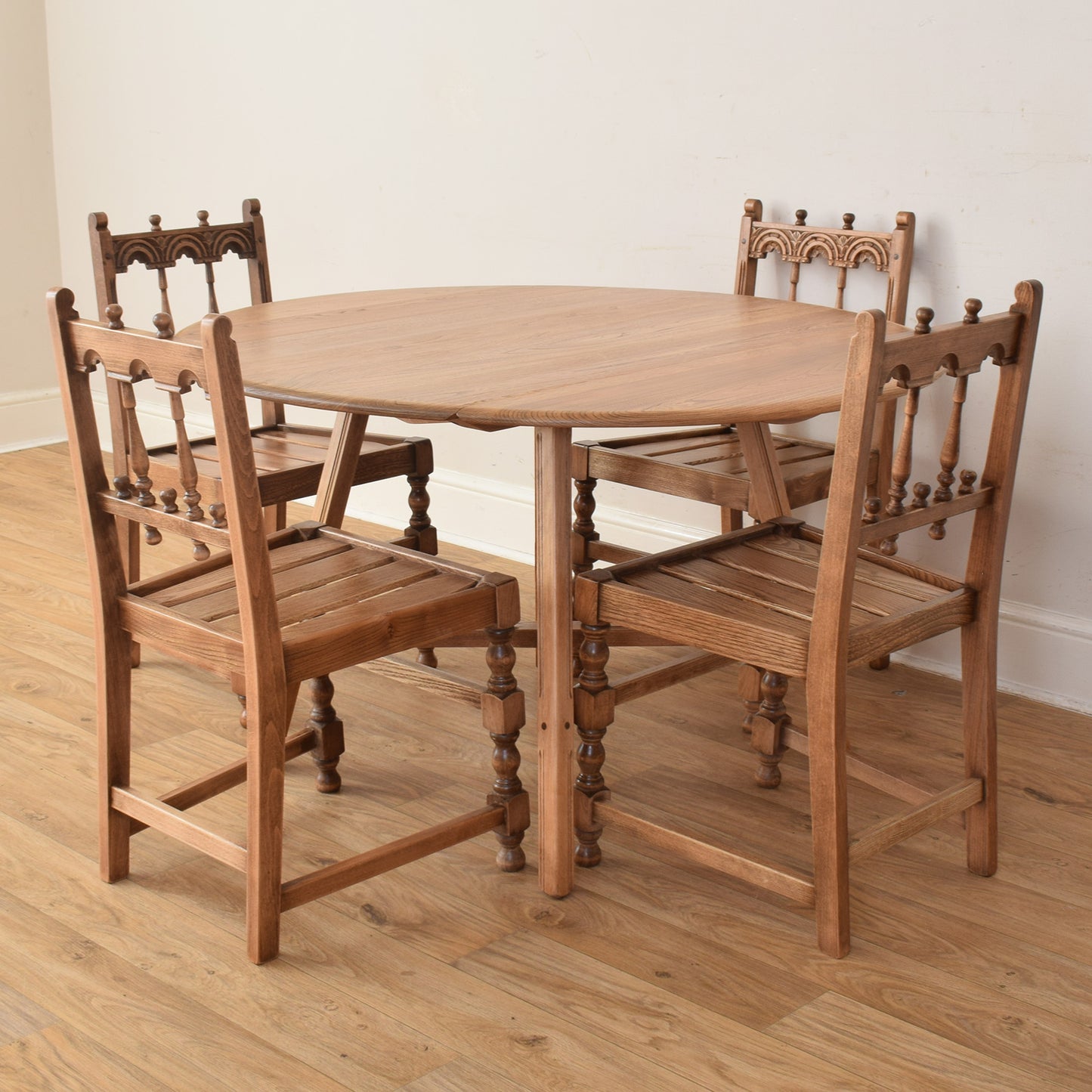 Ercol Table And Four Chairs