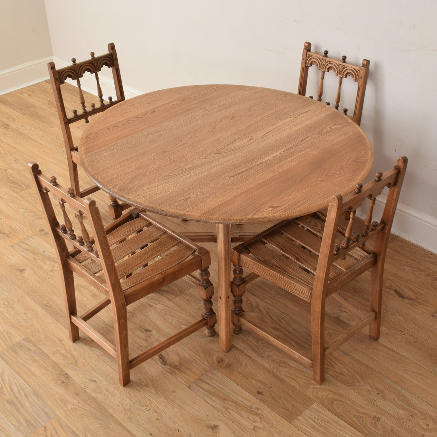 Ercol Table And Four Chairs