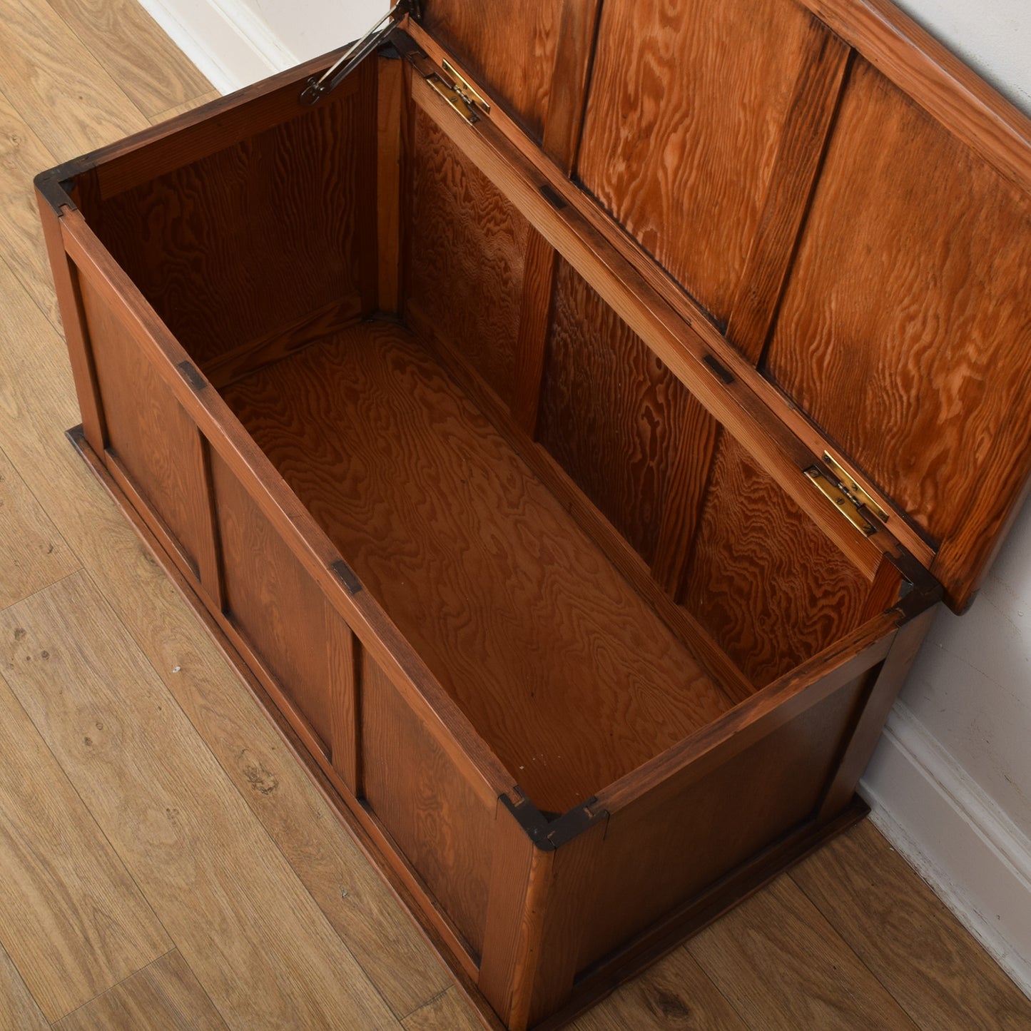 Oak Blanket Box