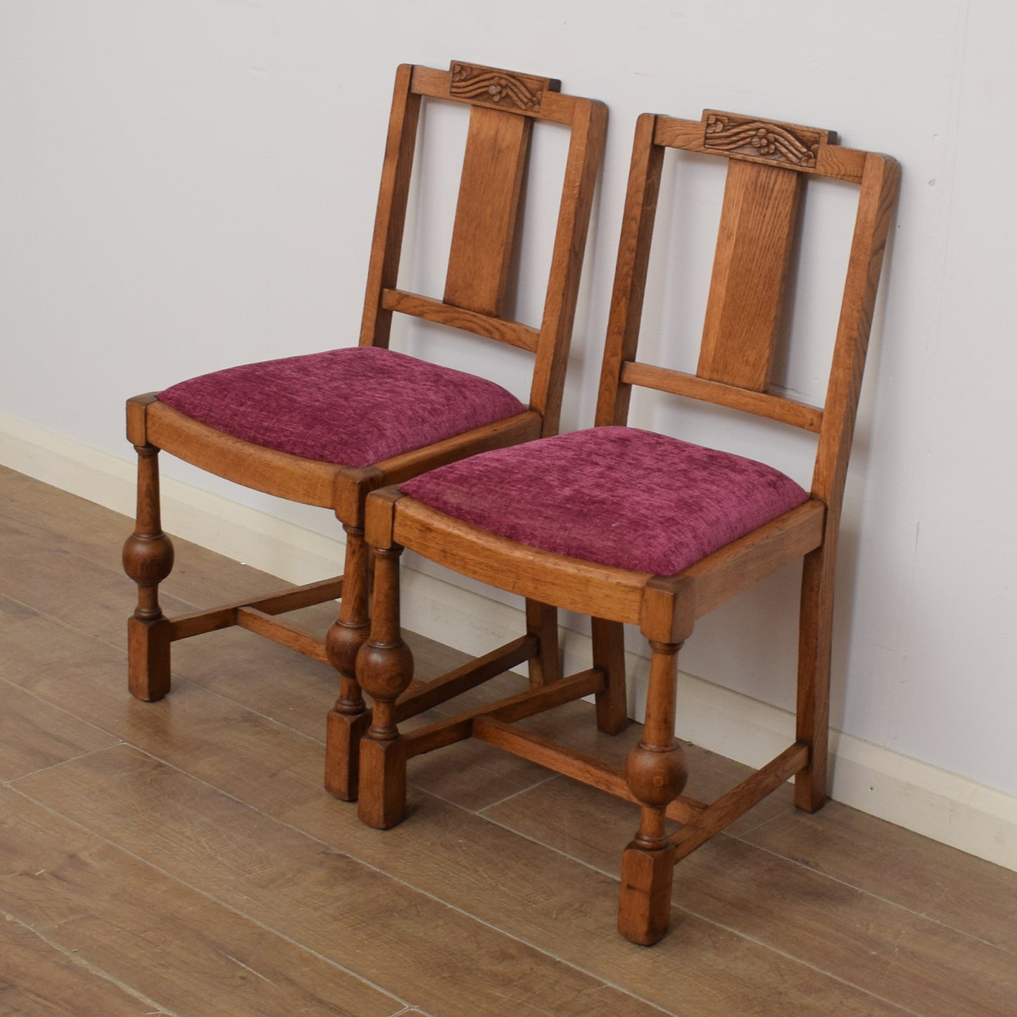 Draw Leaf Table & Four Chairs