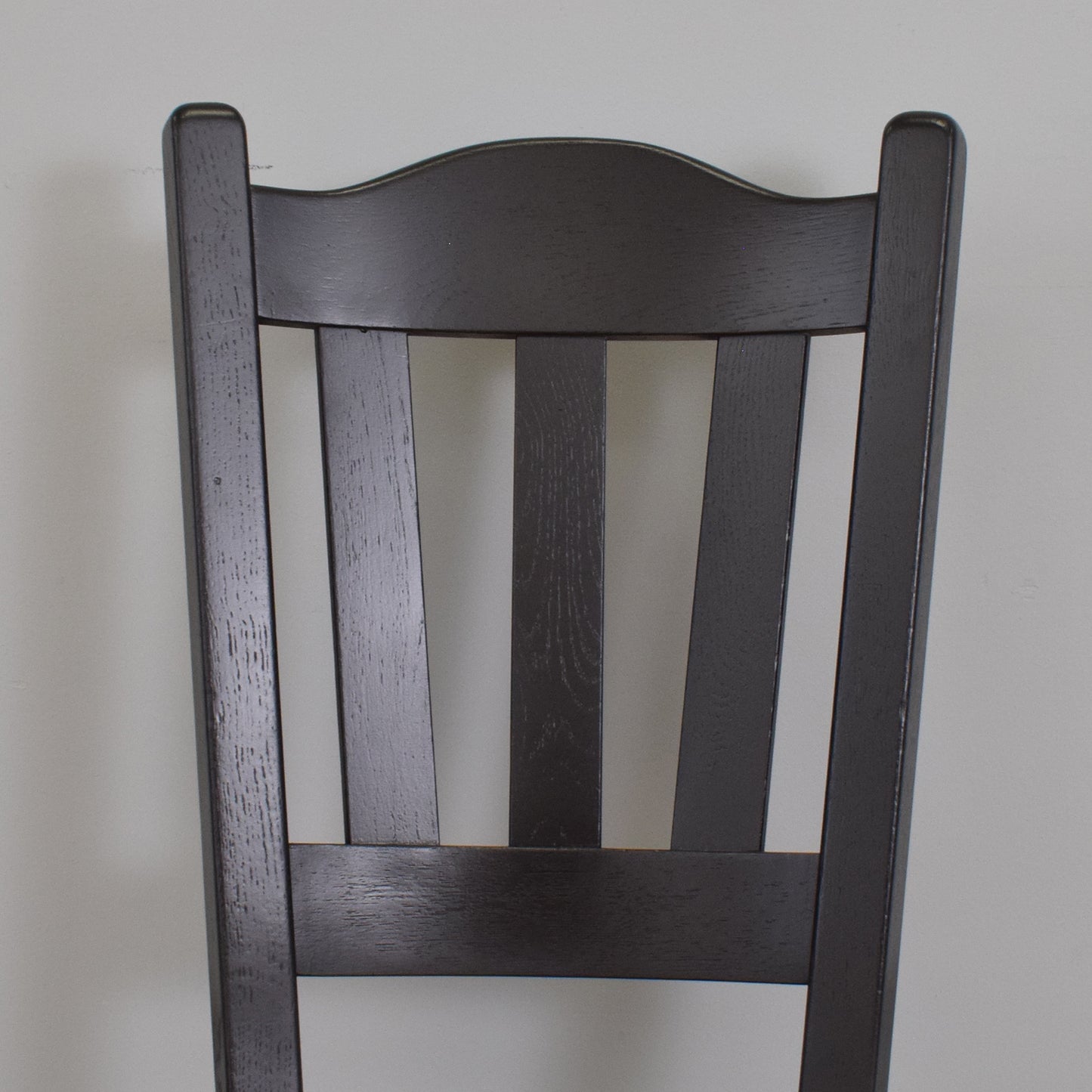 Painted Oak Table and Four Chairs