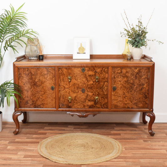 Restored Walnut Sideboard